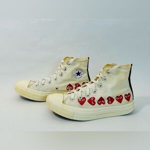 Comme des Garçons Play x Converse High Tops size 5.5